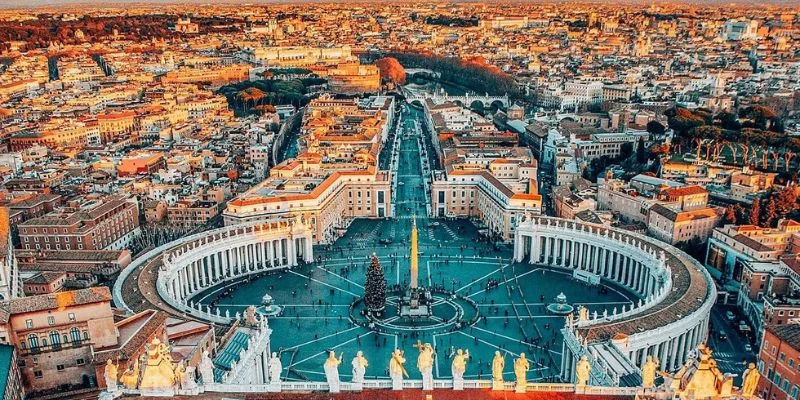 KLM Airlines Rome Office in Italy